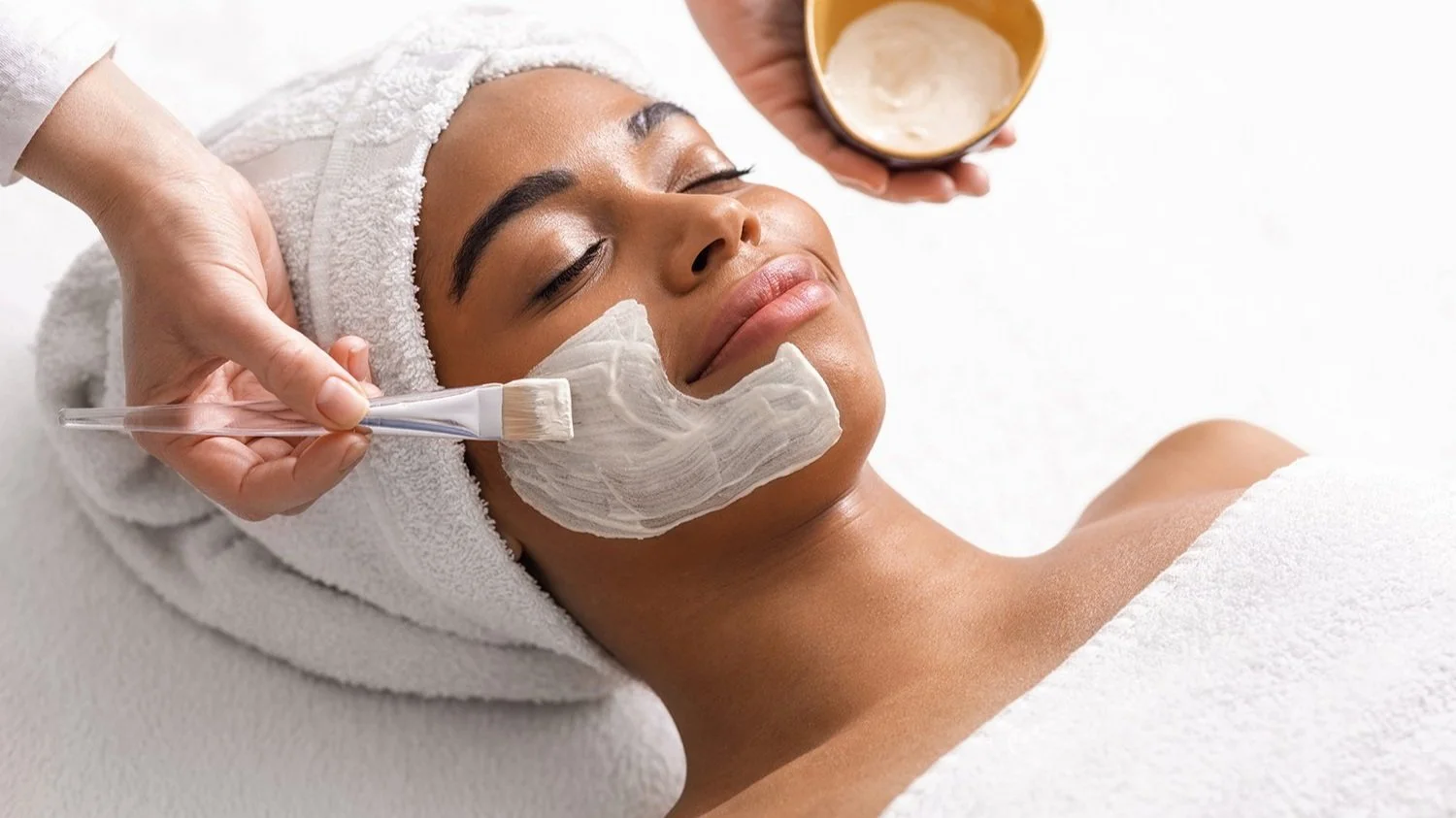 Facial treatments at Blessing Nails - Table View skincare