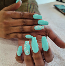 Chrome finish nails by Blessing Nails - Cape Town nail artist