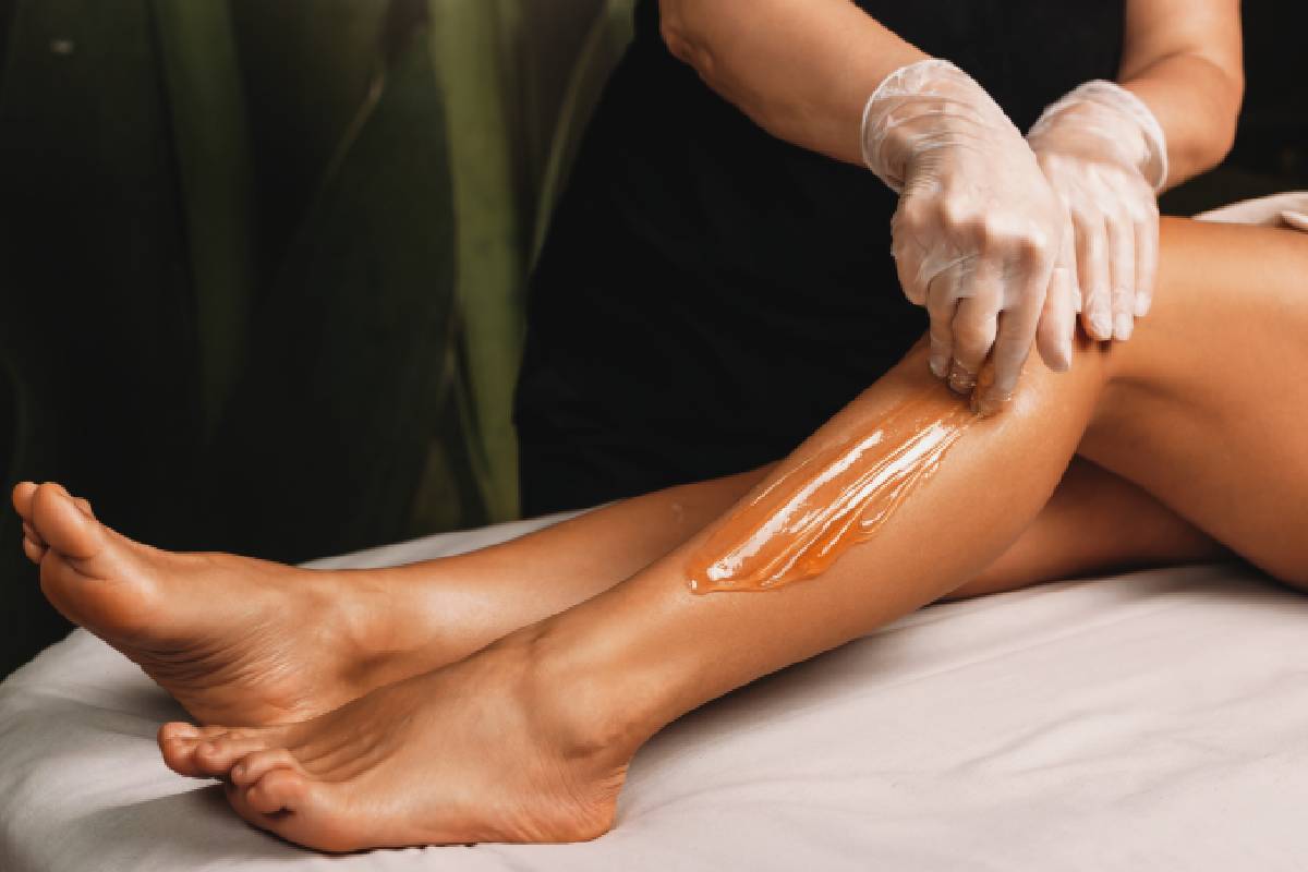 Waxing services at Blessing Nails - Table View beauty